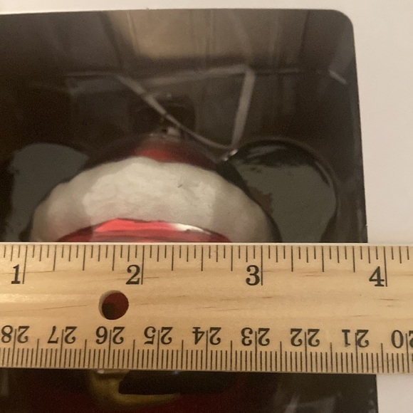 Hallmark Disney Mickey and Minnie Mouse GLASS Ornaments - Picture 13 of 13